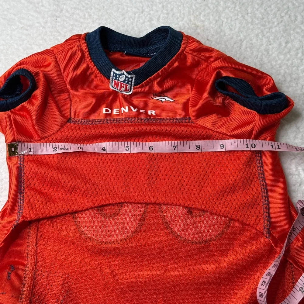 Pets First NFL Denver Broncos Dog Mesh Jersey Sz M Unisex Pets EUC